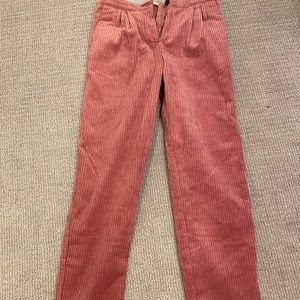 Pink corduroy pants